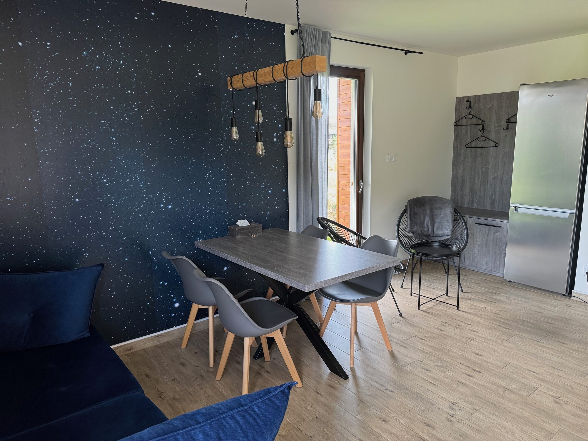 Modrý apartmán – hlavní interiér