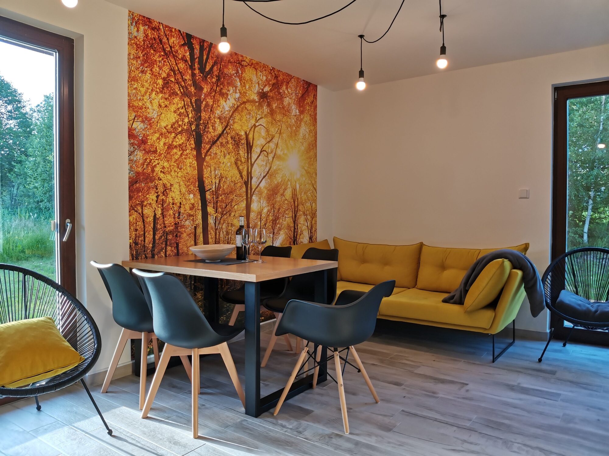 Žlutý apartmán – hlavní interiér
